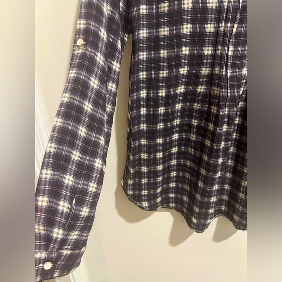NWT Hem & Thread | Plaid Shirt with Bib Detail - Picture 8 of 8